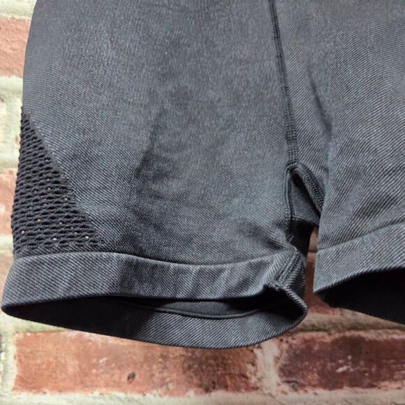 JoyLab Seamless Mesh Bike Shorts XL Black Stretch Athletic NEW - Picture 3 of 5